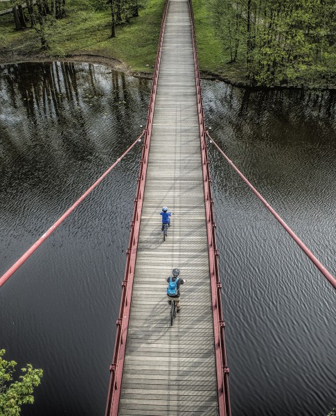 Radweg entlang der Eger nach nach Eger